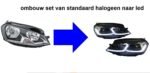 LED dynamische koplampen 7.5 facelift look geschikt voor Golf 7 2012-2017 - Afbeelding 2