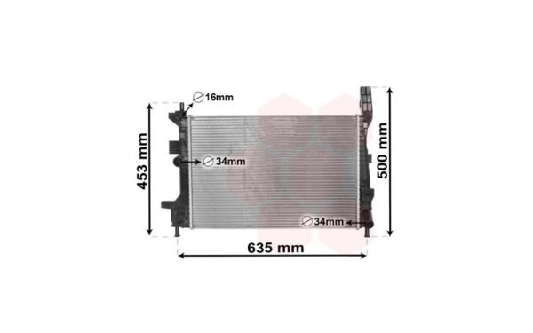 Focus 2011-2014 Radiator diese 1.6 TDCi