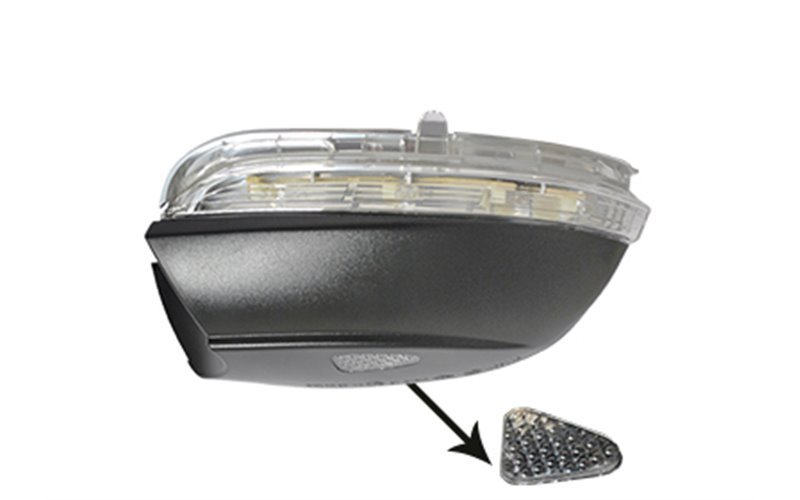 images Zijlicht in spiegel links met bodemlicht geschikt voor Passat - Image 1