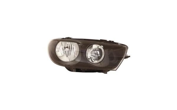 koplamp rechts H7 + H7 met elek. motor geschikt voor Scirocco tot 2014