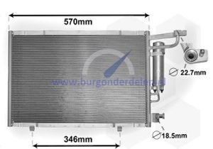 Fiesta tot 2/2013 Condensor met droger 1.5 TDCi