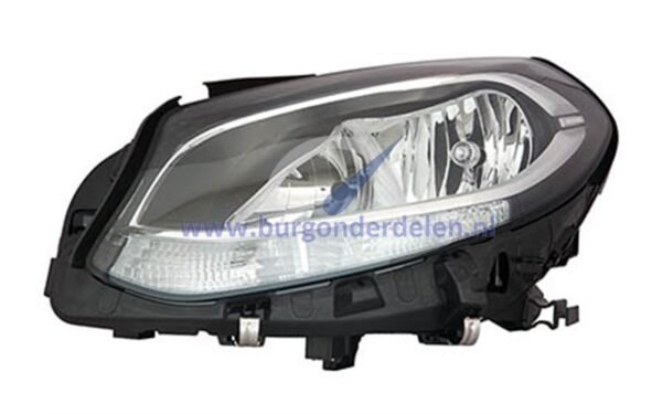 B W246 vanaf 11/2014 Dubbele koplamp voor rechts H7 + H7 met el. motor