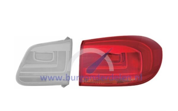 Achterlichtglas buiten rechts geschikt voor Tiguan