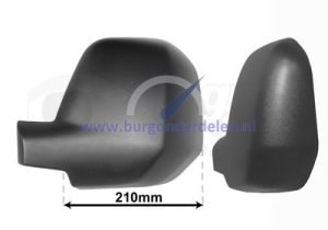 Berlingo tot 2012 Kap voor buitenspiegel links zwart