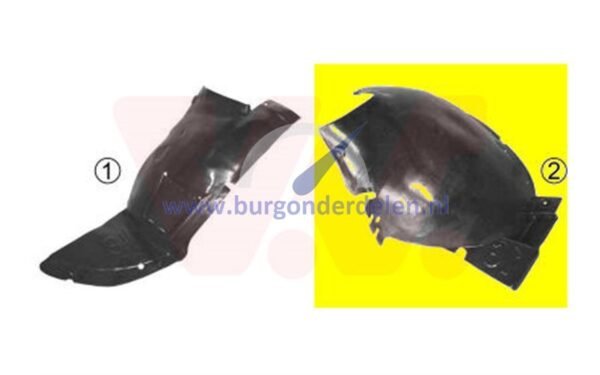 P206 Modderkuip rechts schelp achter XS