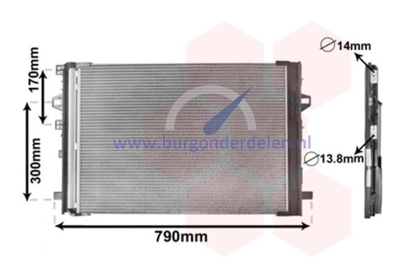 B W246 Condensor met droger