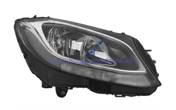 C W205 Dubbele koplamp voor rechts H7 + H7 met elekt.motor