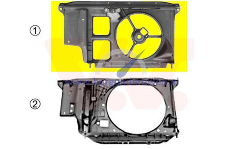 TmpA98C P206+ Voorfront zonder airco - Image 1
