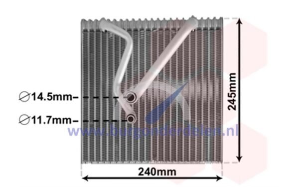 Airco verdamper type Valeo geschikt voor Caddy