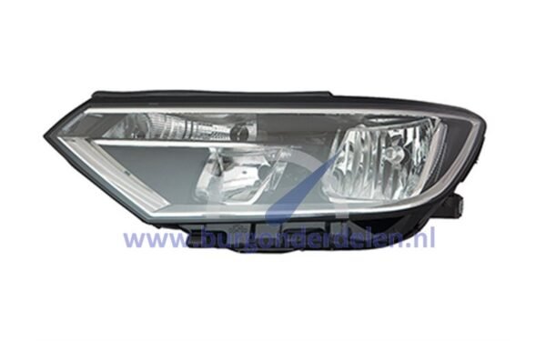 Koplamp links H7 + H9 met elekt. motor geschikt voor Passat