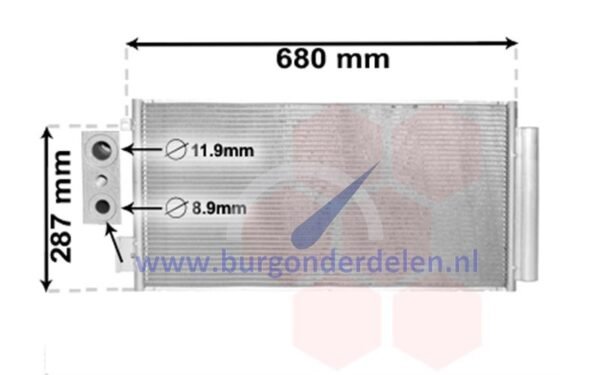 500L Condensor met droger 0.9 / 1.3 D / 1.6 D