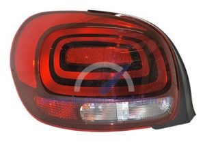 C3 Achterlicht links zonder elektrische deel 1 achteruitrijlamp