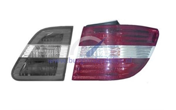 B W245 Achterlichtglas buiten rechts