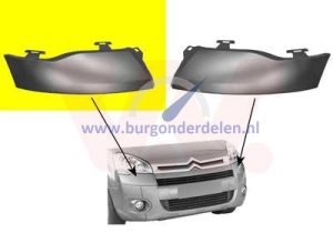 Berlingo tot 2012 Koplampsierlijst rechts primer