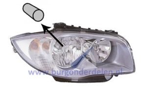 E81/87 tot 03/2009 Dubbele koplamp rechts