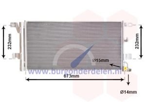 A4 Condensor met droger type Keihin