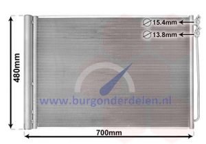 F10/11 Condensor met droger Active Hybride 518d 520d 525d 530d 535d