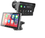portable Smart 7 inch Navigatie Apple Carplay & Android Auto   Touchscreen - Bluetooth
