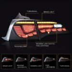 Model 3/Y LED dynamische achterlichten met showstart - Afbeelding 2