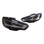 LED koplampen set geschikt voor Audi A3 2013-2017 met standaard halogeen lampen