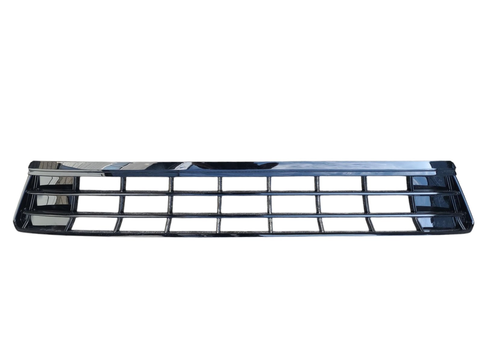 polo R-line grill 2021+ onder hoogglans zwart voorbumper R-line Grill onder hoogglans geschikt voor Polo 2021+ - Image 1