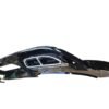 VW T-roc R-line achterbumper diffuser hoogglans zwart chroom