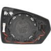 Left heated mirror glass blind spot suitable for Polo 2G 2017-2021