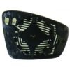 Left mirror glass suitable for Polo 2009-2017/up 2016+