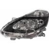 Clio frem til 2011 Frontlykt venstre H7+H7+H1 svart ratt