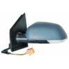 Electric exterior mirror fully left aspherical heated black suitable for Polo 9N3 2006-2009