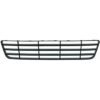 High-gloss black bottom grille suitable for Golf 6 R20 2009-2012