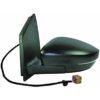 Electric exterior mirror, fully right, primer heated, suitable for Polo 6R up to 11/2009