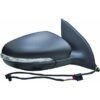 Buitenspiegel elek. volledig links zwart verwarmd asferisch 6 pin geschikt voor Golf 6 2009-2012