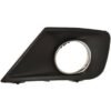 P207 from 2009 Fog lamp cover left open chrome