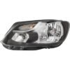 Left headlight H4 with electric motor suitable for Caddy 2010-2013
