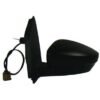 Left full exterior mirror, primer aspherical, suitable for Polo 6R up to 11/2009