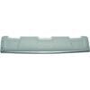 Duster up to 2013 Lower front bumper plate silver