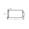 Radiator 1.2i HD / 1.4i HD / 1.2 TSi / 1.4 TSi / 1.6i / 1.2 TDi / 1.6 TDi suitable for Polo 6R 6C 2009-2017