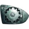 Left mirror glass heated aspherical suitable for Golf 7 & 7.5 2012-2020