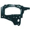 Corsa C front panel headlights panels + lock plate
