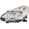 Clio Koplamp links H7+H7 chroom