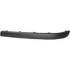 Corsa C from 2004 Rubber profile rear bumper right black