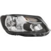 Right headlight H4 with electric motor suitable for Caddy 2010-2013