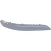 Right bumper molding black suitable for Touran