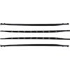 Matte black side skirt set GTI suitable for Golf 8 2020+