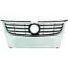 Black chrome front bumper grille suitable for Touran
