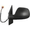 T5 Electric side mirror fully left black heated 5 pin not for antenna