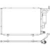 Fiesta up to 2/2013 Condenser with drier 1.25 / 1.4 / 1.6Ti