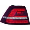 Right outer LED rear light suitable for Golf 7 2012-2017