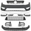 Complete R-line look front bumper suitable for Golf 7 2012-2017